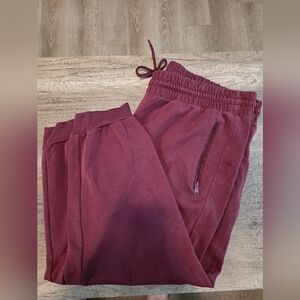 Old Navy Maroon Jogger Pants